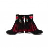 Large Size Tassel Flower Hidden Heel Boots