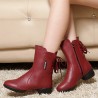 Large Size Back Lace Boots For Women