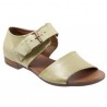 Big Size Female Casual Solid Color Buckle Flat Sandals