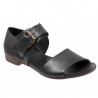 Big Size Female Casual Solid Color Buckle Flat Sandals