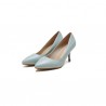 Candy Color Office Lady Pointed Toe Slip On Thin High Heel Pumps