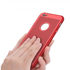 Ultra-thin Heat Dissipation Ventilation Mesh Grid Hard PC Cover Case for Iphone 8/7