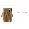 Waist Bag Molle Tactical Pack Bag Waterproof Travel Belt Clip Phone Pouch Case