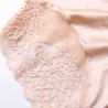 Sexy Hip Lifting Lace Back Seamfree Ice Silk Mid Waist Panties