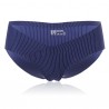 Soft Striped Seamless Breathable Ice Silk Mid Waist Panties