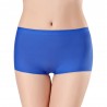 Women Ice Silk Seamless Cotton Crotch Boyshort Panties