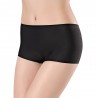 Women Ice Silk Seamless Cotton Crotch Boyshort Panties