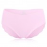 Soft Ice Silk Seamfree Wavy Edge Breathable Low Rise Panties