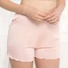 Comfortable Silk Soft Lace-trim Breathable Boyshorts For Women