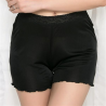 Comfortable Silk Soft Lace-trim Breathable Boyshorts For Women