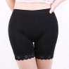 High Waisted Tummy Shaping Lace-trim Pocket Modal Boyshorts