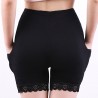 High Waisted Tummy Shaping Lace-trim Pocket Modal Boyshorts