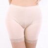 High Waisted Tummy Shaping Lace-trim Pocket Modal Boyshorts