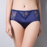 Sexy Lace Hip Lifting Seamless Cotton Crotch Mid Rise Panties