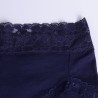 Plus Size High Waist Cotton Lace-trim Hip Lifting Panties