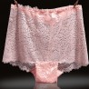 See Through Lace Hip Lifting Cotton Crotch High Waist Panties