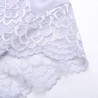 Lace Embroidered Breathable Seamfree Mid Waist Panties