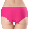 Breathable Ice Silk Seamless Hip Lifting Mid Waist Panties