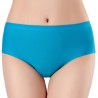 Breathable Ice Silk Seamless Hip Lifting Mid Waist Panties