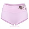 Comfortable Stretchy Cotton High Waist Breathable Panties For Women