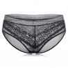 Sexy See Through Mesh Breathable Mid Waist Panties For Women