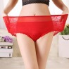 Plus Size Lace Tummy Slimming Breathable Panties For Women