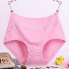 Plus Size 6XL Cotton Breathable Full Hip Mid Waisted Panties