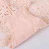 Flower Embroidery Lace Low Cut Seamless Pure Cotton Panties