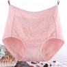 6XL Plus Size Cotton High Waisted Lace Butt Lifter Panties