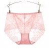 Sexy Seamfree See Though Lace Mid Waist Panties For Women