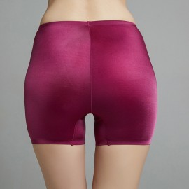 Seamless Ice Silk Cotton Crotch Hip Lifting Breathable Boyshorts