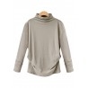 Solid Color High Neck Bottoming Long Sleeve T-Shirts