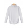 Solid Color High Neck Bottoming Long Sleeve T-Shirts