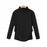 Solid Color High Neck Bottoming Long Sleeve T-Shirts