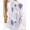 Loose Print Long Sleeve Casual Blouse For Women