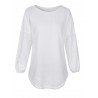 Casual Hollow Out Rib Knit Cuff Long Sleeve Knitting Sweater