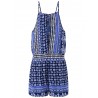 Bohemian Printed Halter Backless Sexy Women Short Jumpsuits