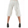 Casual Pure Color Buttons Low-waist Pants