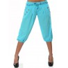 Casual Pure Color Buttons Low-waist Pants