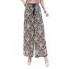 Printed Loose Chiffon Wide Leg Pants