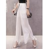 Printed Loose Chiffon Wide Leg Pants