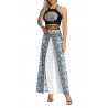 Boho Wide Leg Yoga Inregular Pants