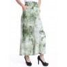 Casual Tie-dyed Wide Leg High Waist Pants For Women