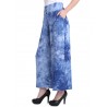 Casual Tie-dyed Wide Leg High Waist Pants For Women