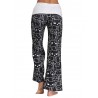 Women Cats Printed Elastic Waist Casual Pants