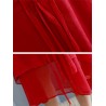 Casual Women Sleeveless Irregular Hem Mid-Long Dresses