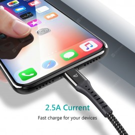 TIEGEM USB Charger Cable for iPhone X XS Cable Fast Charger for iPhone 6 6s 7 8