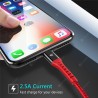 TIEGEM USB Charger Cable for iPhone X XS Cable Fast Charger for iPhone 6 6s 7 8