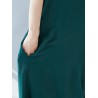 Sleeveless Solid Color Loose Maxi Dress For Women