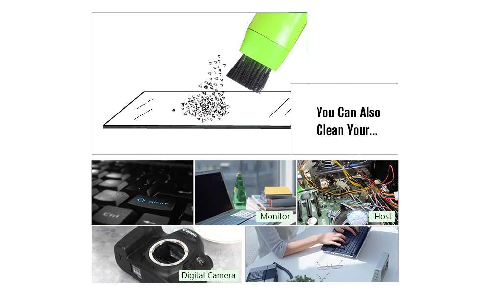 USB Computer Keyboard Vacuum Cleaner- Ivy Single code